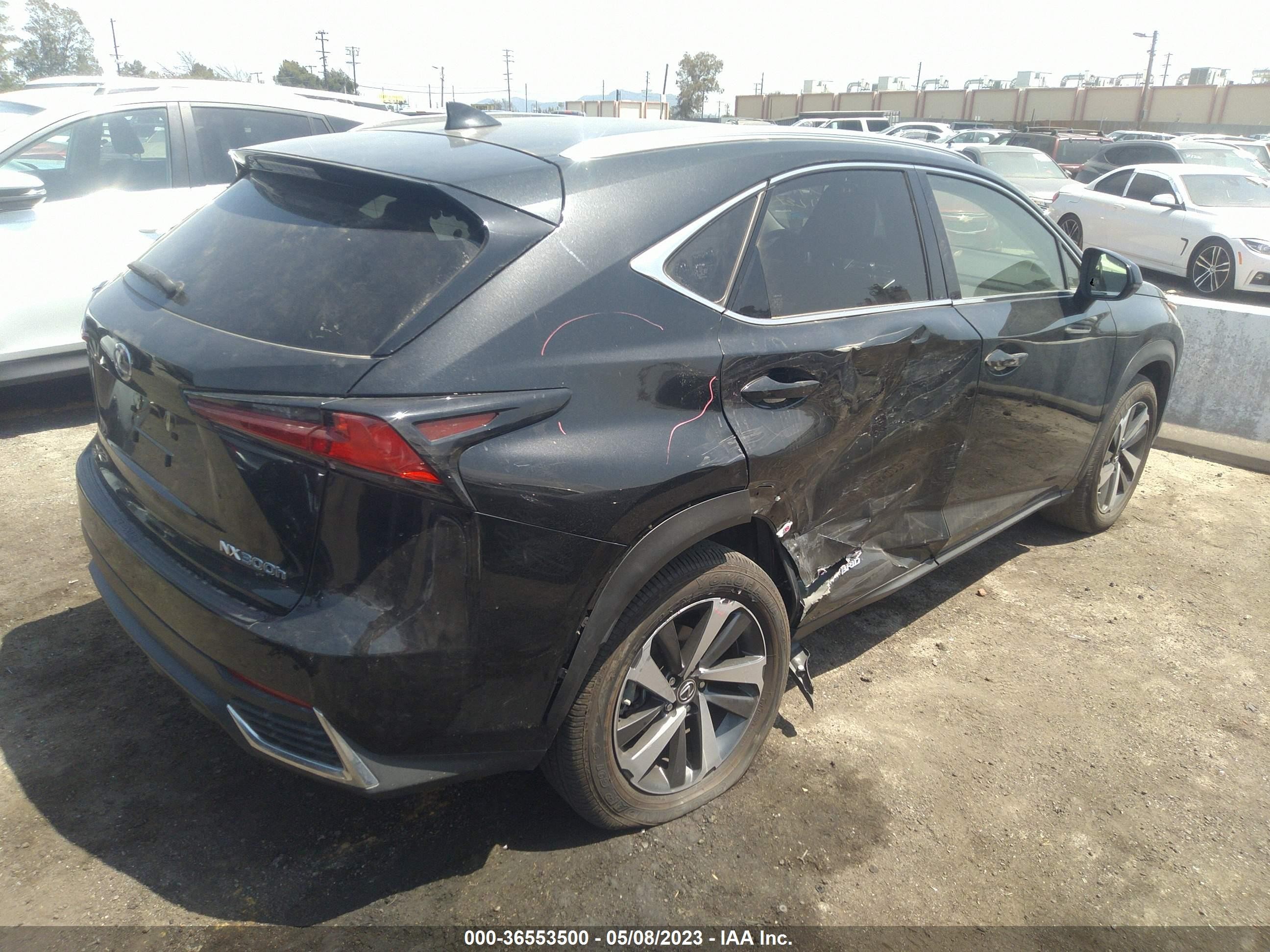 Photo 3 VIN: JTJGJRDZ4M2149608 - LEXUS NX 