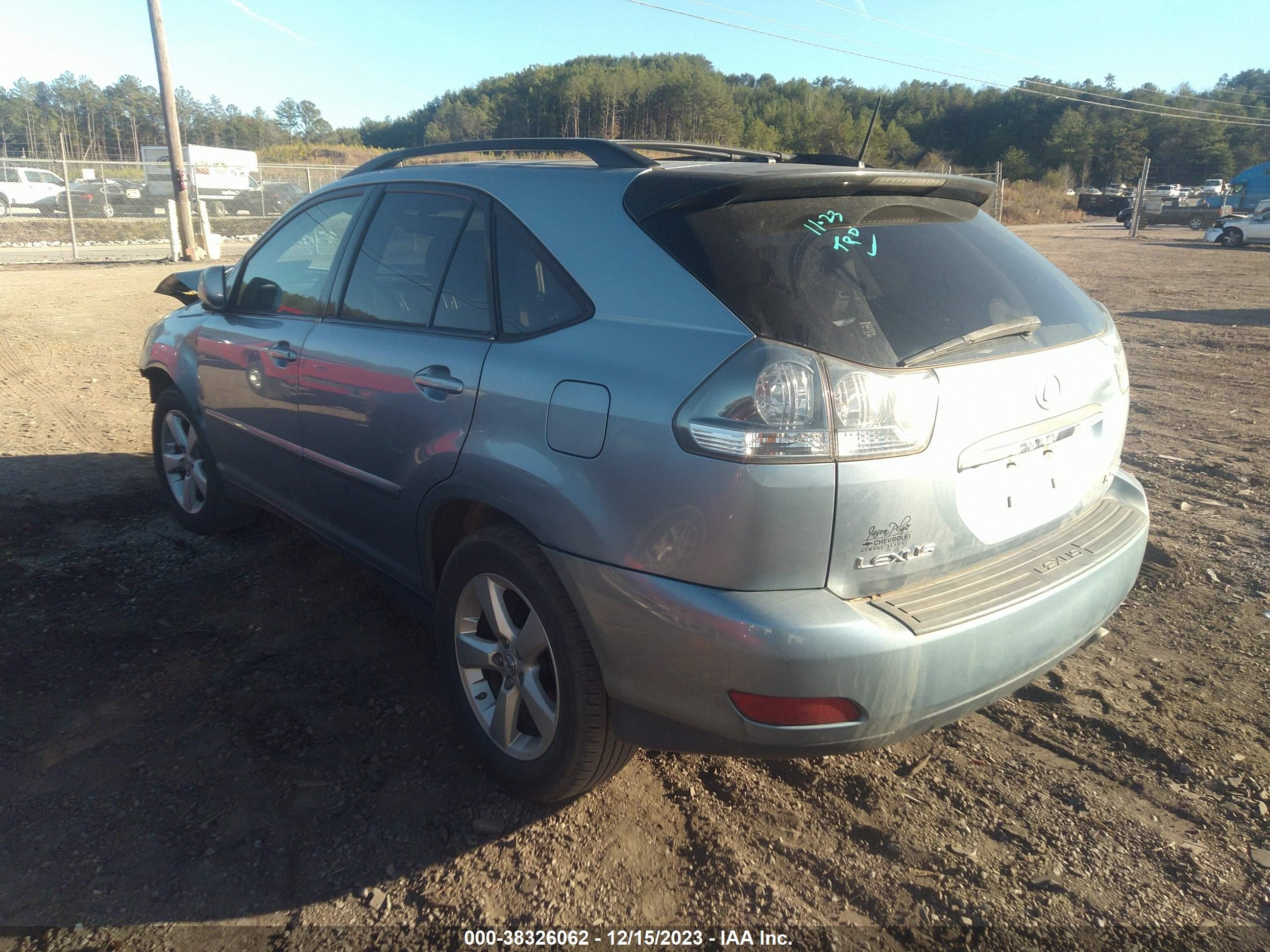 Photo 2 VIN: JTJGK31U070001779 - LEXUS RX 