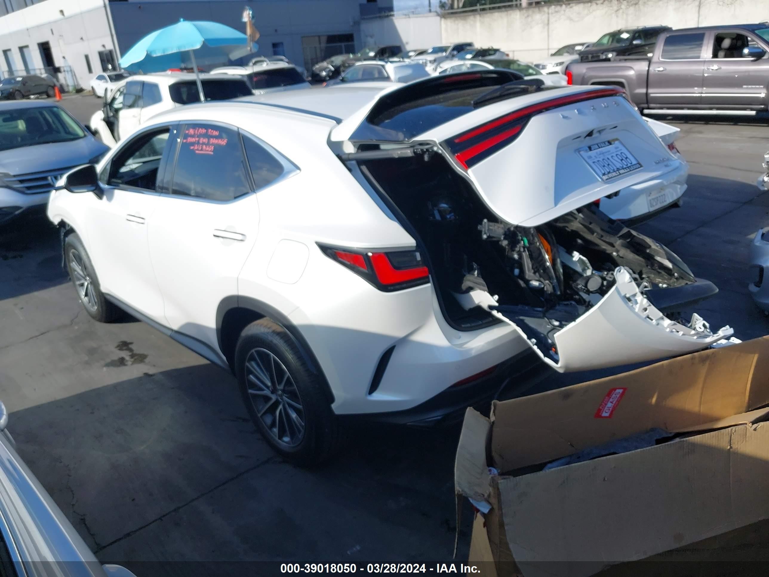 Photo 2 VIN: JTJGKCEZ4R5020072 - LEXUS NX 