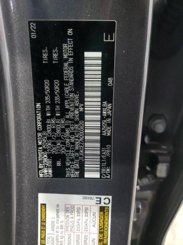 Photo 11 VIN: JTJGKCEZ7N2003620 - LEXUS NX 350H 