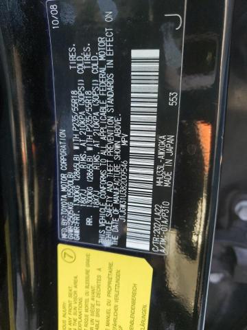 Photo 11 VIN: JTJGW31U382009546 - LEXUS RX 400H 