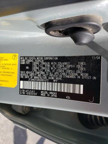 Photo 12 VIN: JTJHA31U450081673 - LEXUS RX330 