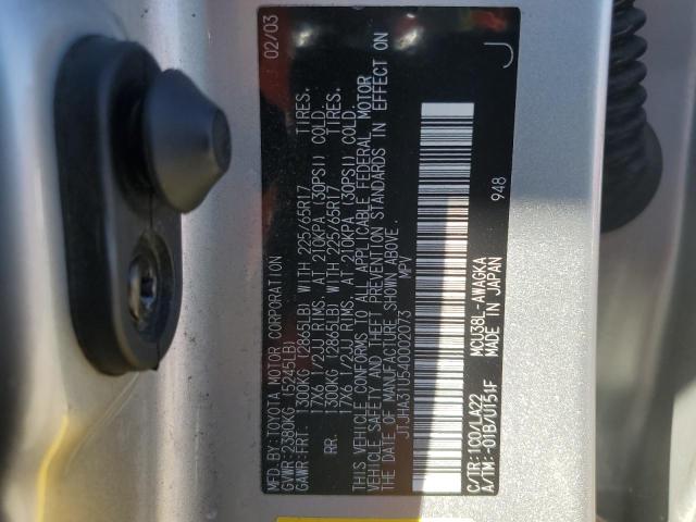 Photo 11 VIN: JTJHA31U540002073 - LEXUS RX 330 