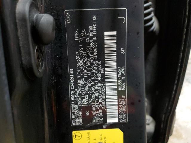 Photo 11 VIN: JTJHA31U540059311 - LEXUS RX330 