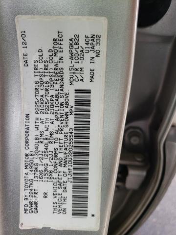 Photo 12 VIN: JTJHF10U320255543 - LEXUS RX300 