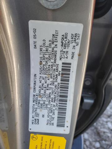 Photo 11 VIN: JTJHF10U320279048 - LEXUS RX300 