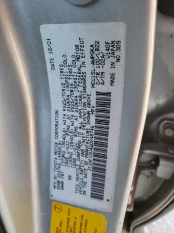 Photo 11 VIN: JTJHF10U420248746 - LEXUS RX300 