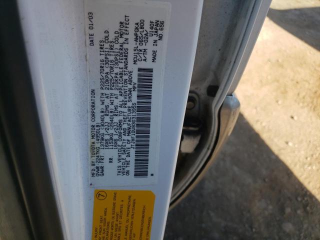 Photo 11 VIN: JTJHF10U830313955 - LEXUS RX300 