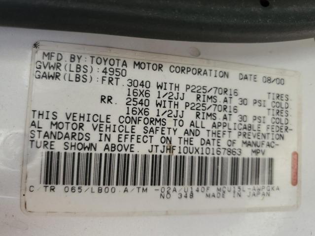 Photo 11 VIN: JTJHF10UX10167863 - LEXUS RX 300 