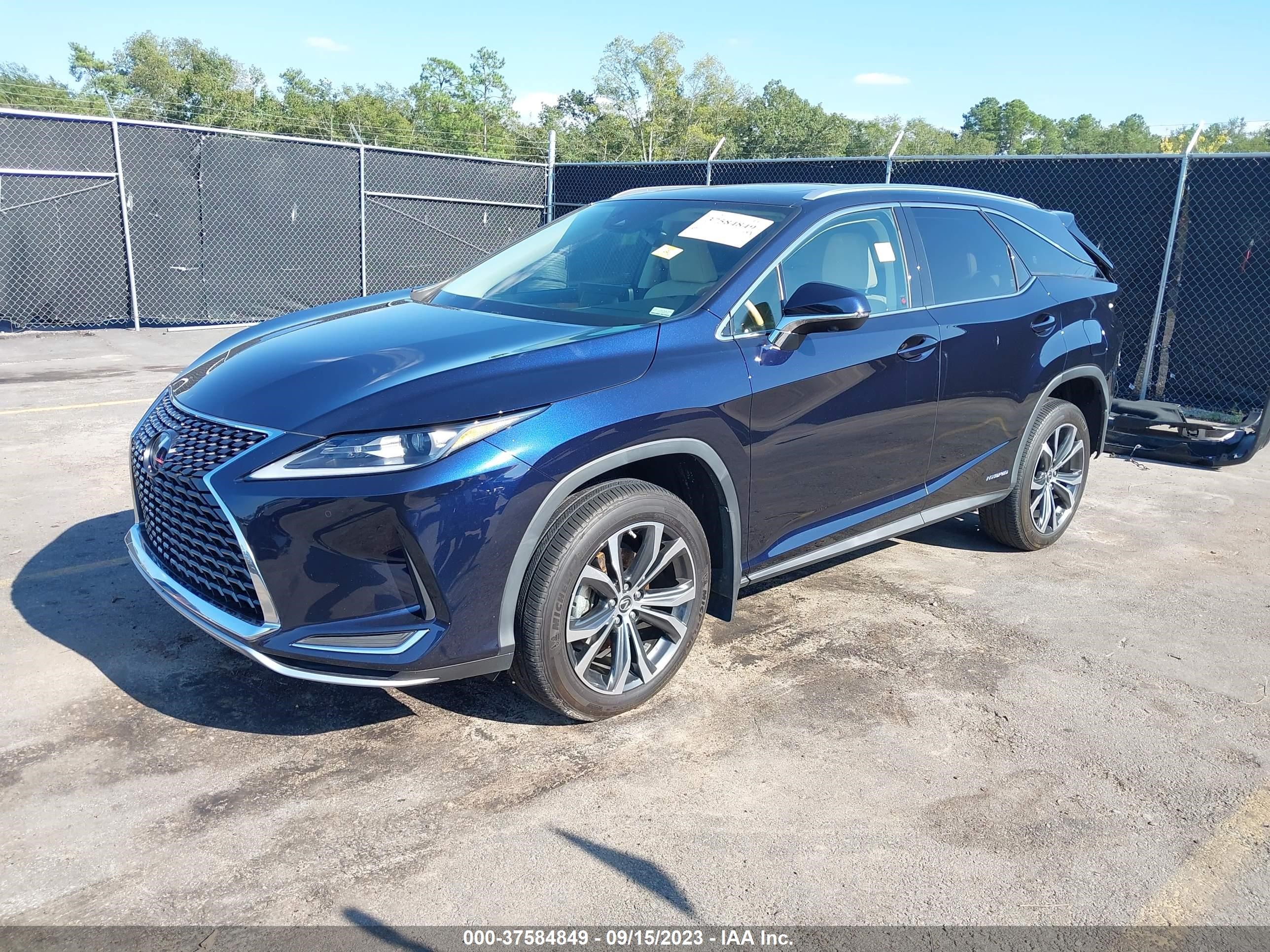 Photo 1 VIN: JTJHGKFA5M2018947 - LEXUS RX 