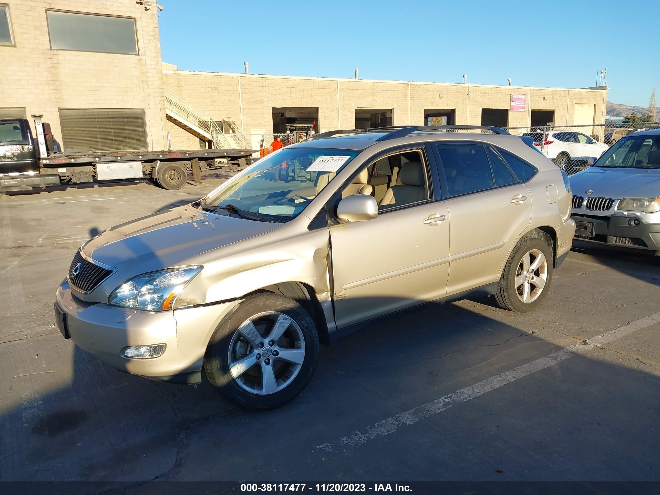 Photo 1 VIN: JTJHK31U672024038 - LEXUS RX 