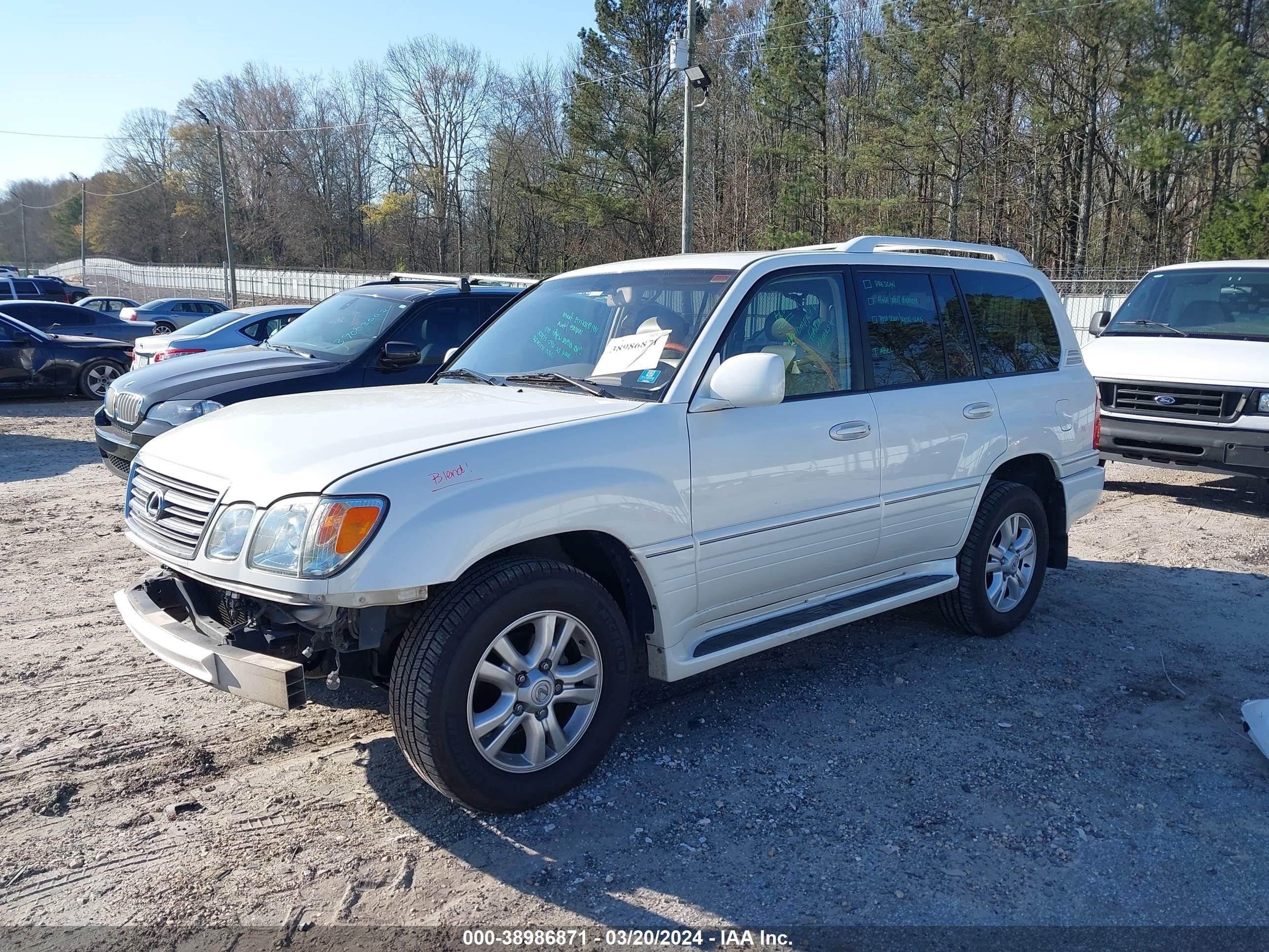 Photo 1 VIN: JTJHT00W053552521 - LEXUS LX 