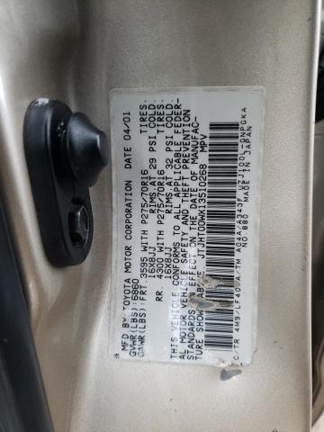 Photo 11 VIN: JTJHT00WX13510268 - LEXUS LX470 