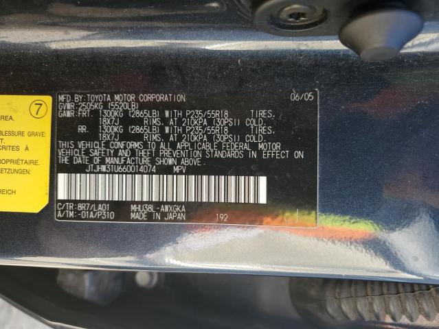 Photo 12 VIN: JTJHW31U660014074 - LEXUS RX400 