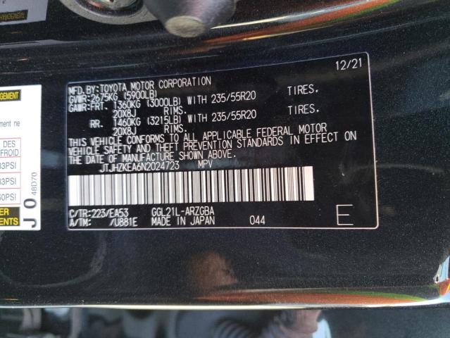 Photo 12 VIN: JTJHZKEA6N2024723 - LEXUS RX 350 L 