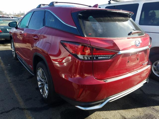 Photo 2 VIN: JTJJGKFA6L2009027 - LEXUS RX 450H L 