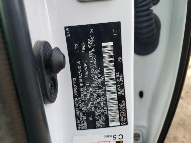 Photo 9 VIN: JTJJM7FX1F5107136 - LEXUS GX 460 PRE 