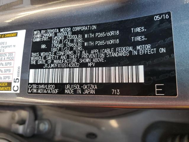 Photo 12 VIN: JTJJM7FX1G5143832 - LEXUS GX 460 PRE 