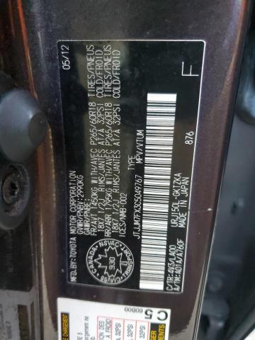 Photo 12 VIN: JTJJM7FX3C5049767 - LEXUS GX 460 PRE 