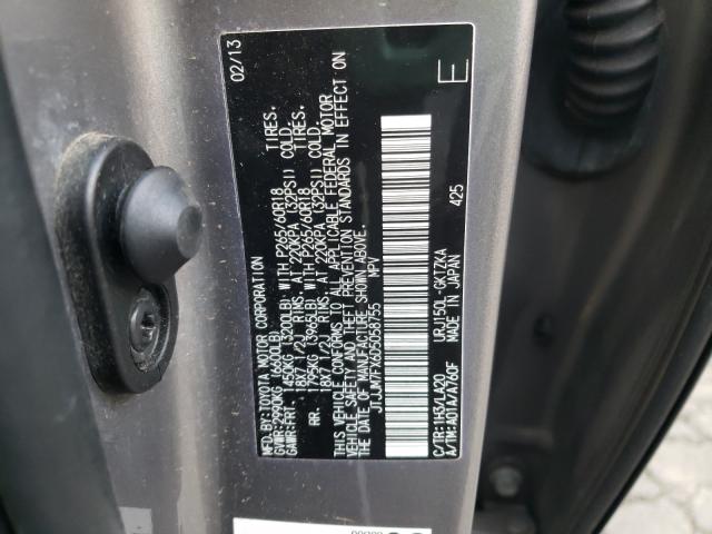 Photo 9 VIN: JTJJM7FX6D5058755 - LEXUS GX 460 PRE 