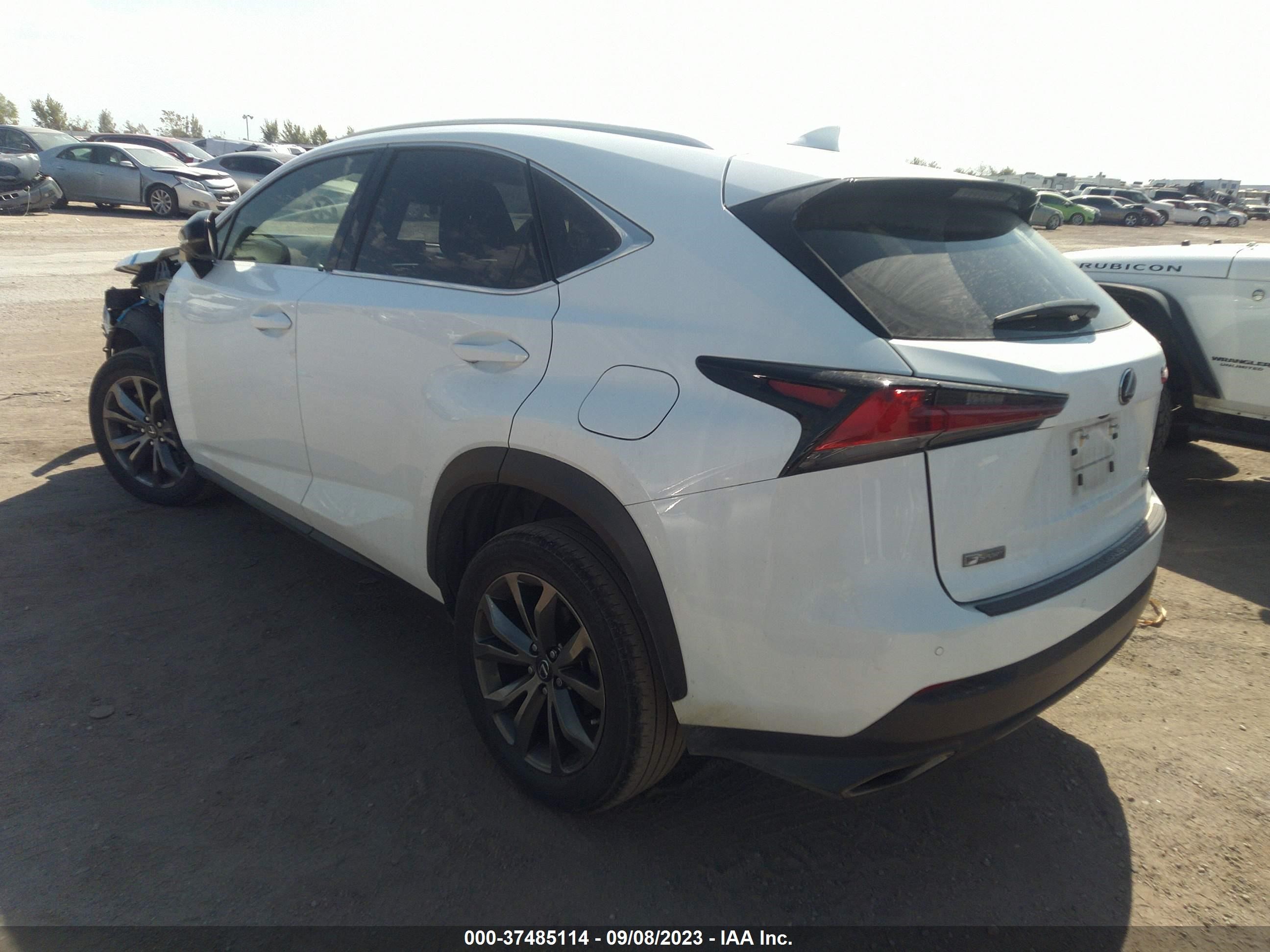 Photo 2 VIN: JTJSARBZ9M2200274 - LEXUS NX 