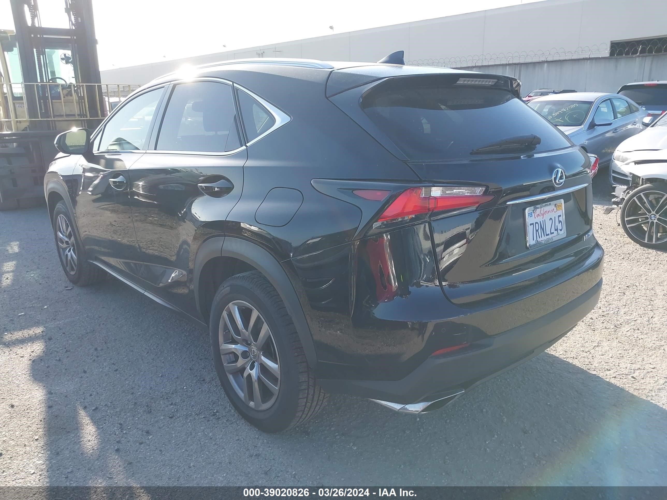 Photo 2 VIN: JTJYARBZ1G2031222 - LEXUS NX 