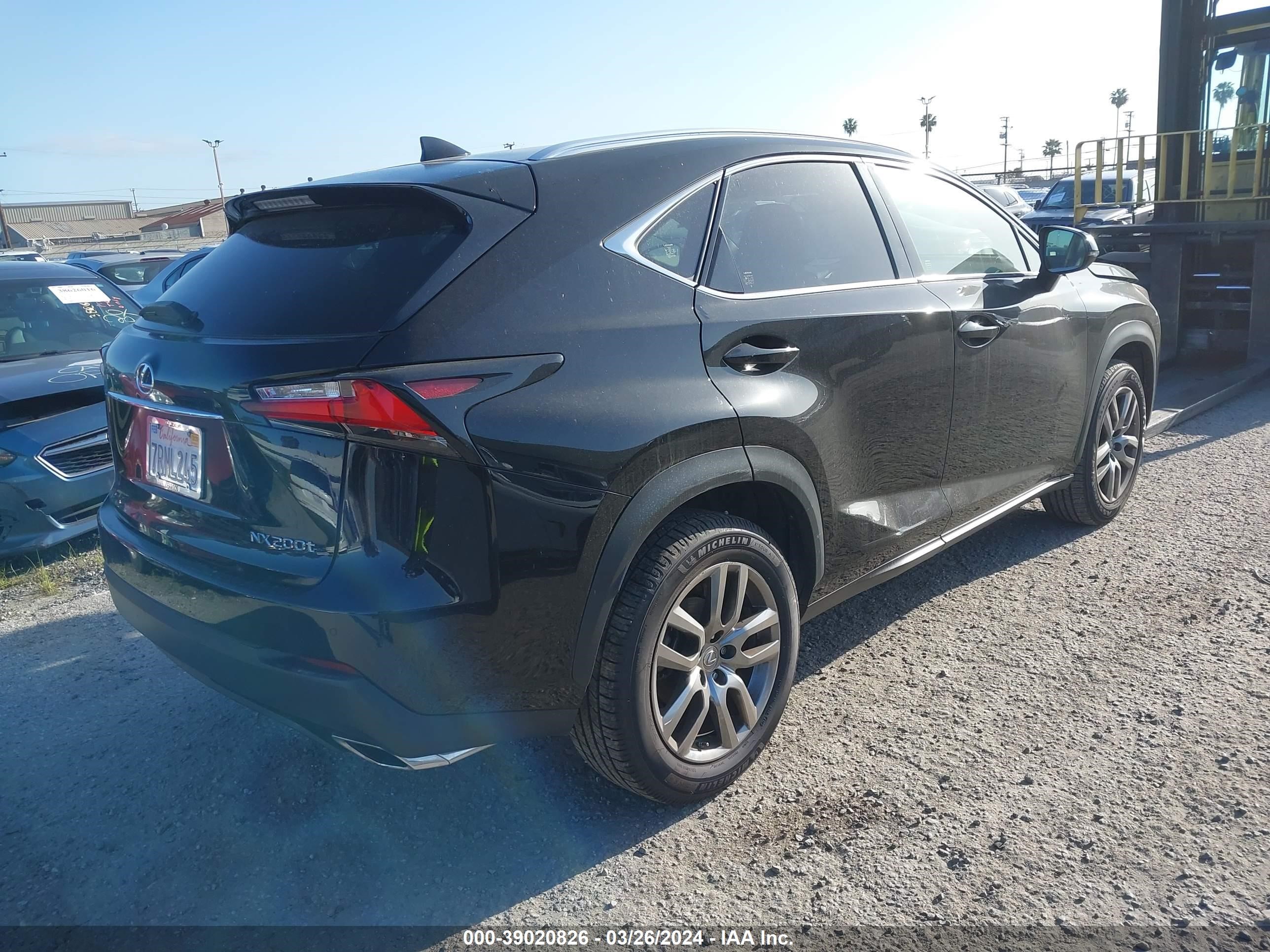 Photo 3 VIN: JTJYARBZ1G2031222 - LEXUS NX 