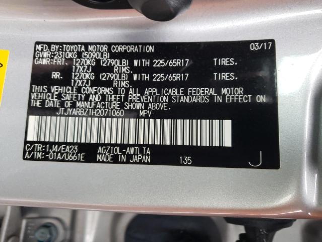 Photo 11 VIN: JTJYARBZ1H2071060 - LEXUS NX 200T BA 