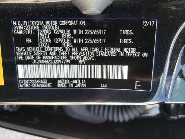 Photo 9 VIN: JTJYARBZ2J2097799 - LEXUS NX 300 BAS 