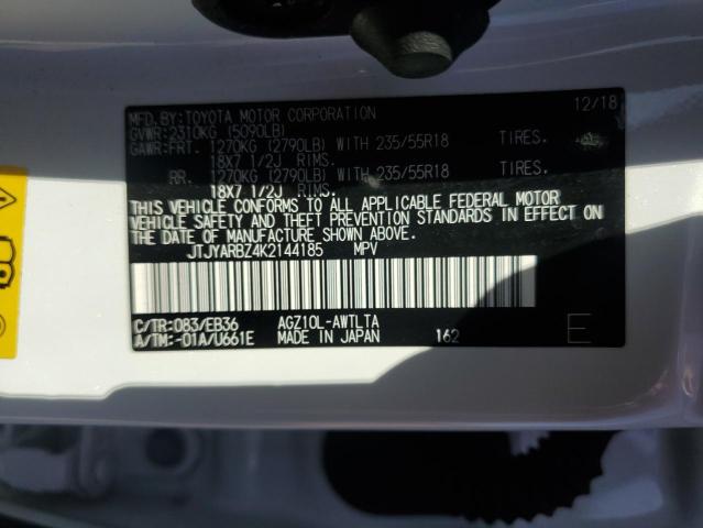 Photo 11 VIN: JTJYARBZ4K2144185 - LEXUS NX 