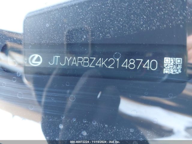 Photo 8 VIN: JTJYARBZ4K2148740 - LEXUS NX 