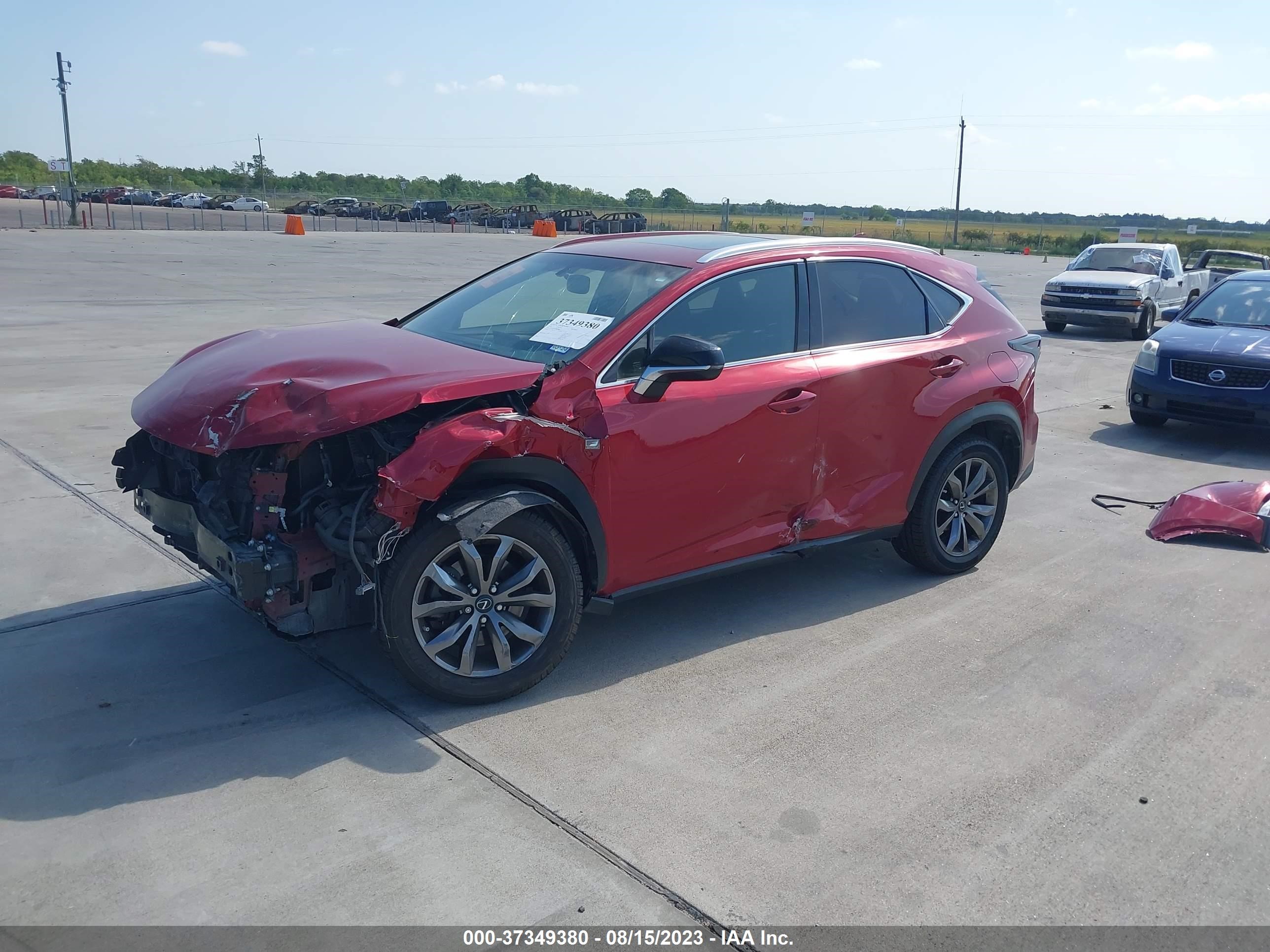 Photo 1 VIN: JTJYARBZ6G2031345 - LEXUS NX 