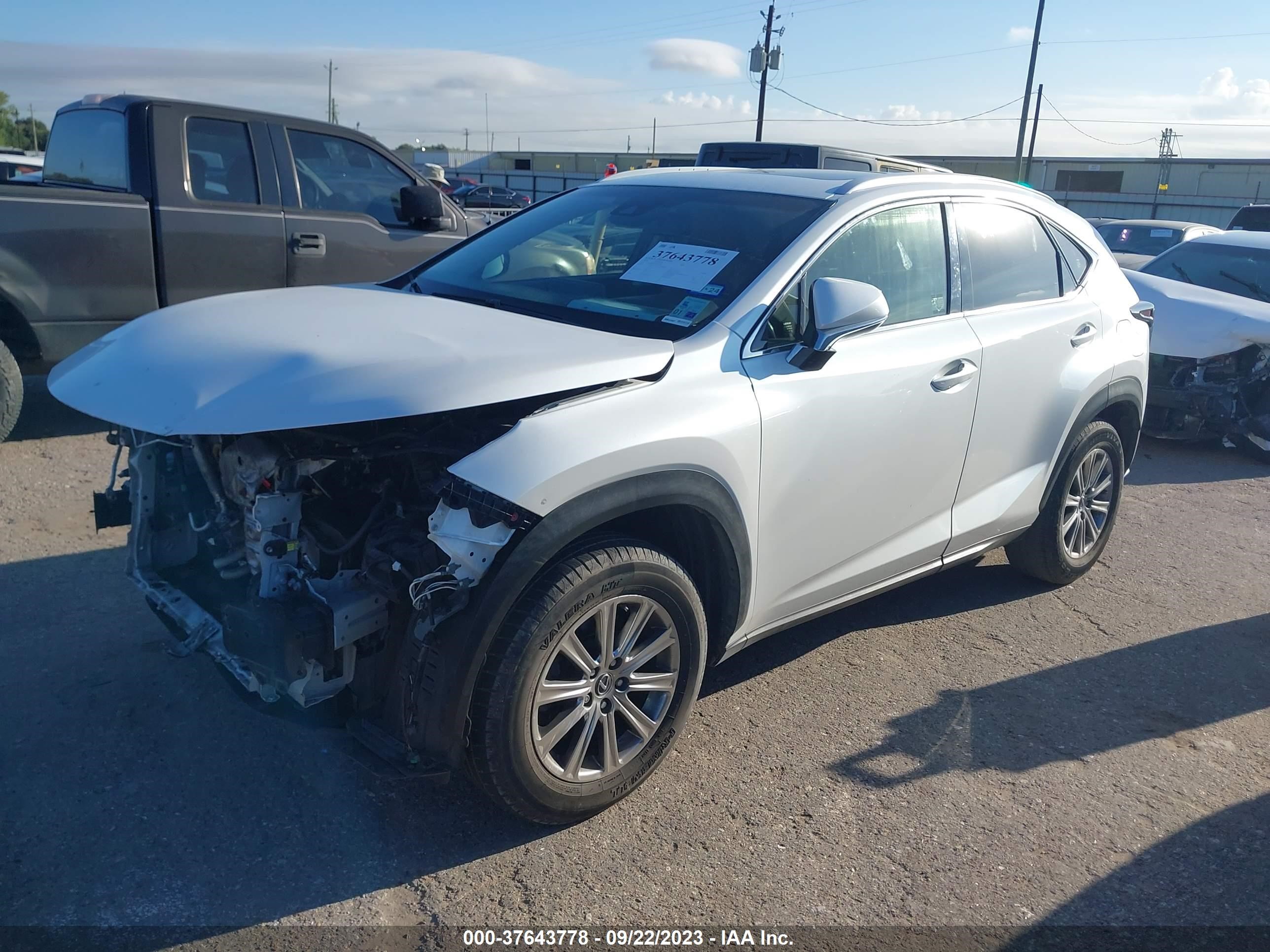 Photo 1 VIN: JTJYARBZ7J2092338 - LEXUS NX 