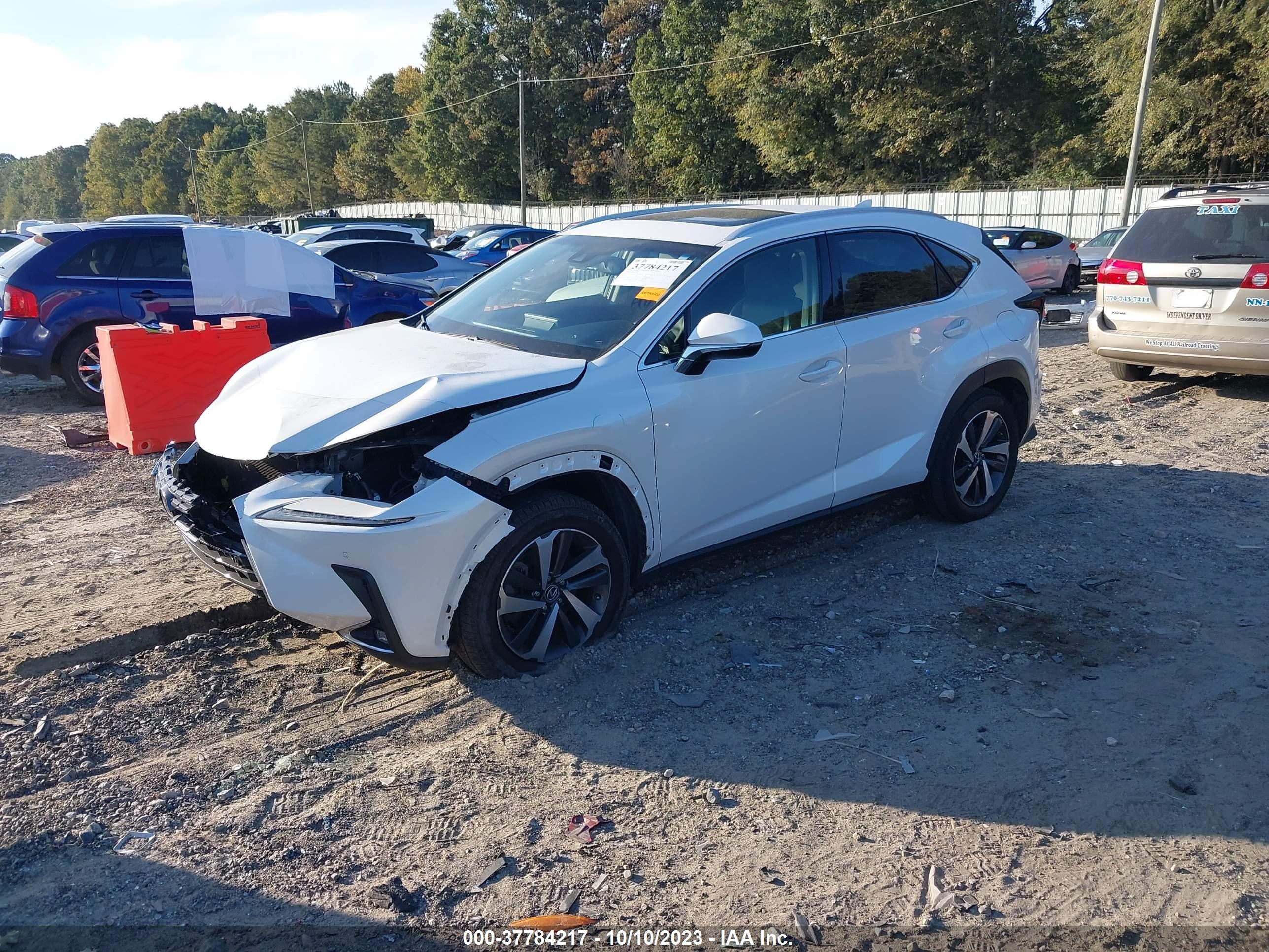 Photo 1 VIN: JTJYARBZ9J2101833 - LEXUS NX 