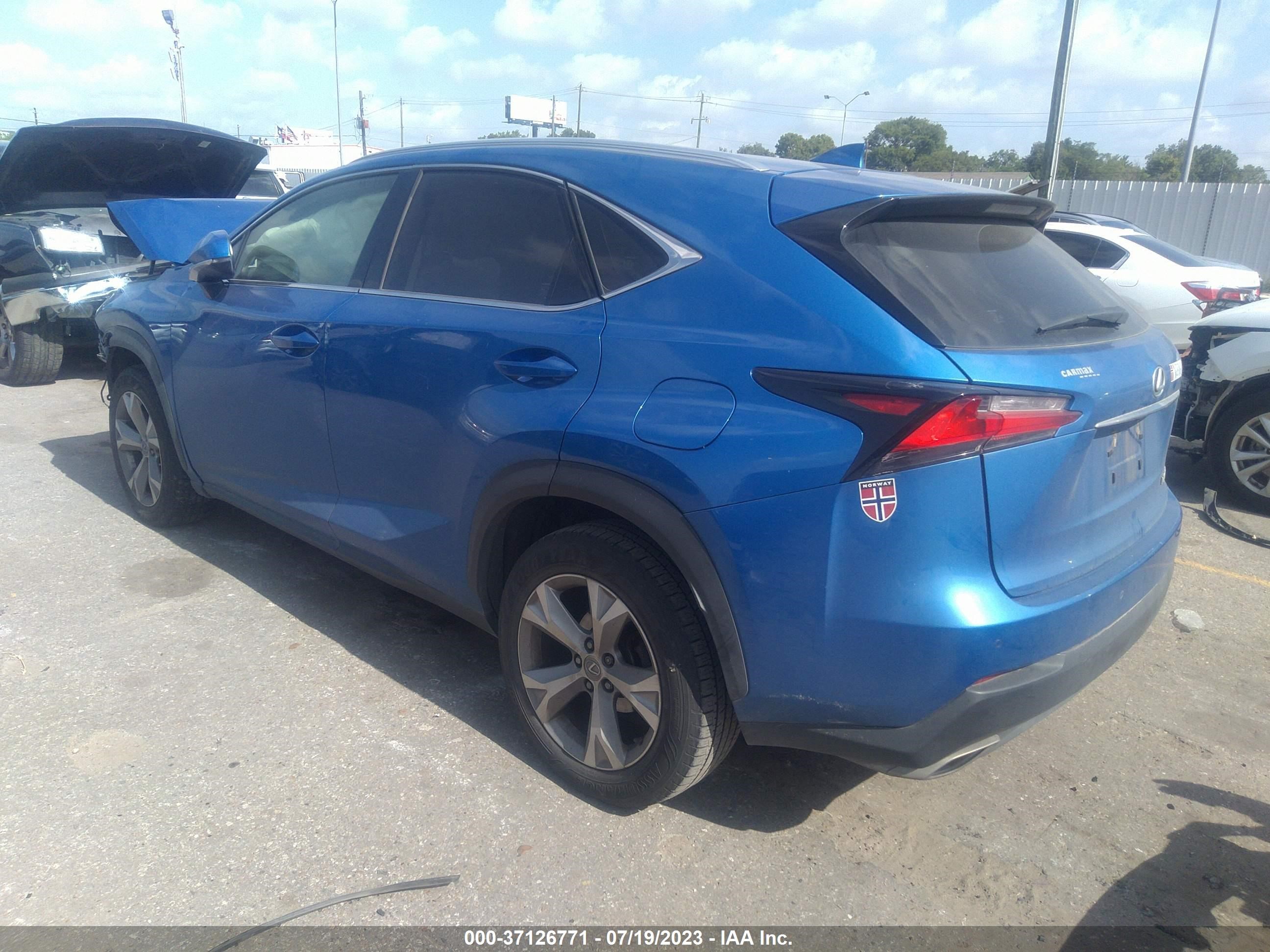 Photo 2 VIN: JTJYARBZXH2068576 - LEXUS NX 