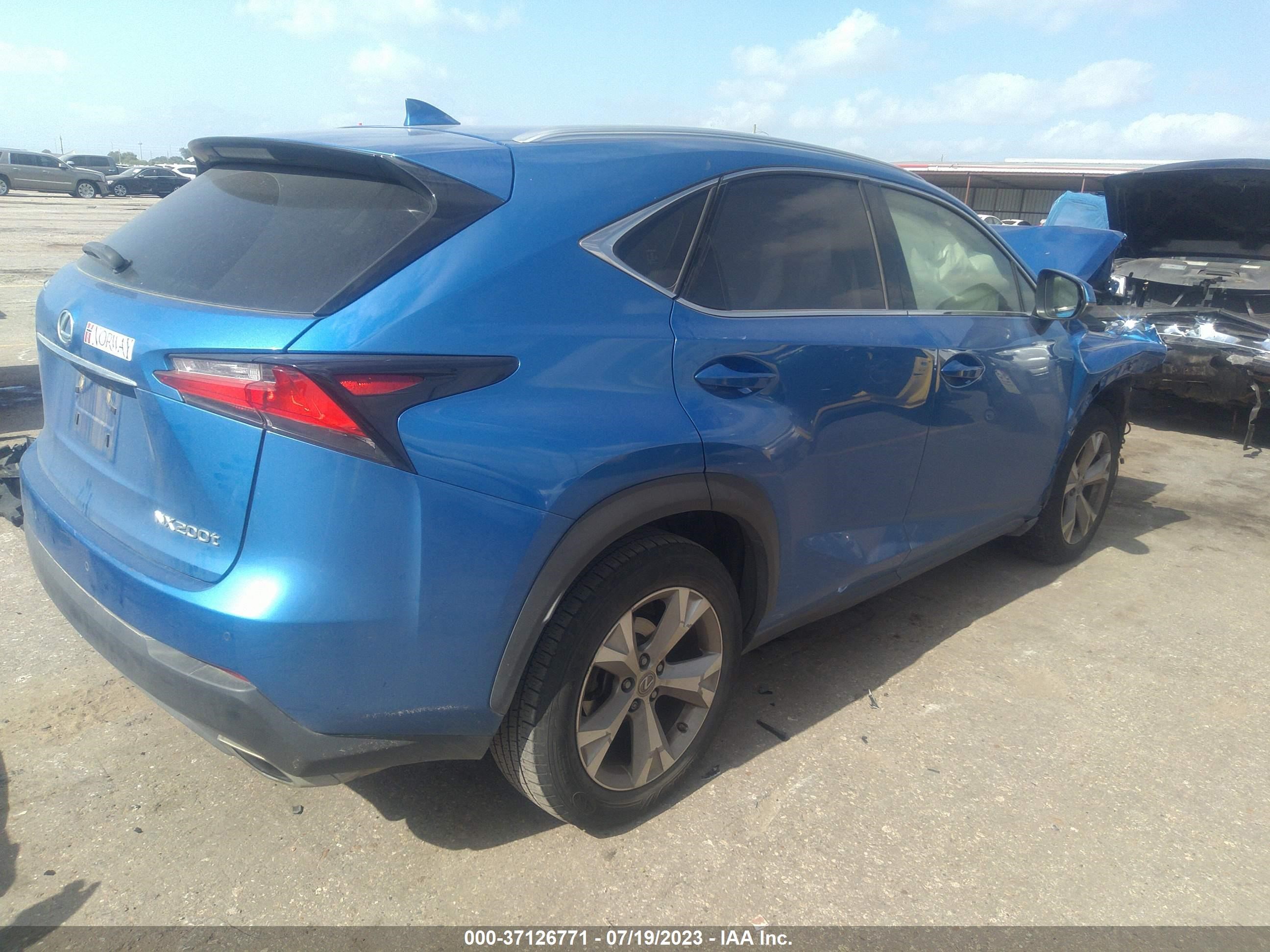 Photo 3 VIN: JTJYARBZXH2068576 - LEXUS NX 