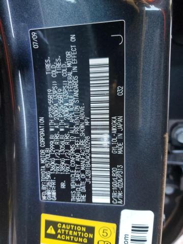 Photo 12 VIN: JTJZB1BA0A2400298 - LEXUS RX 450H 