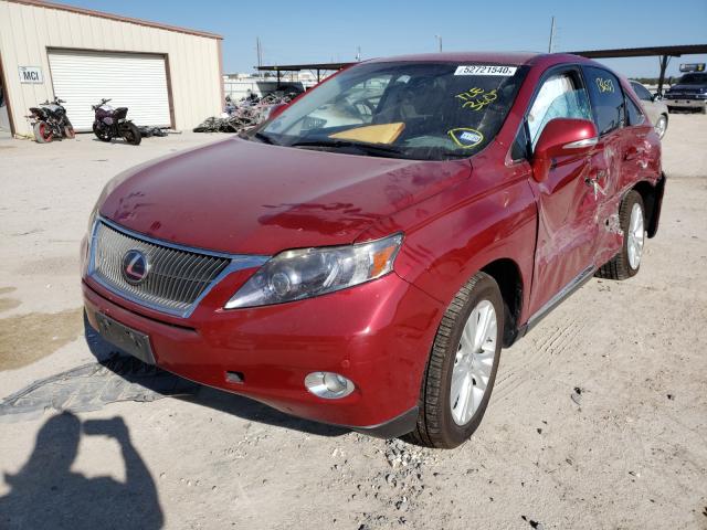 Photo 1 VIN: JTJZB1BA1A2001738 - LEXUS RX 450 