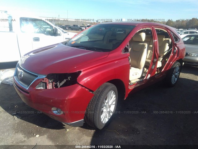 Photo 1 VIN: JTJZB1BA8A2002255 - LEXUS RX 450H 