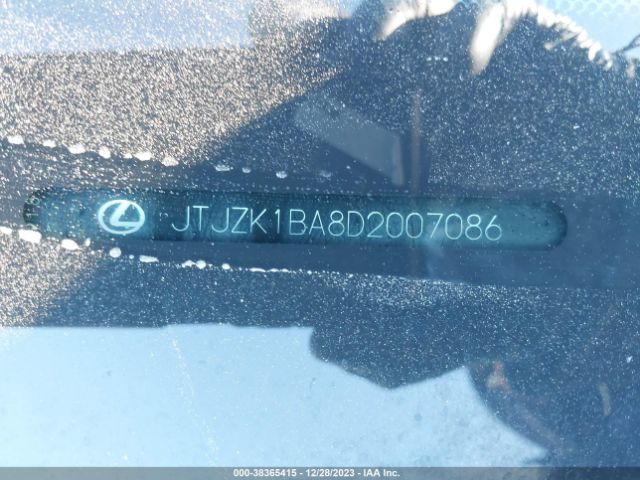 Photo 8 VIN: JTJZK1BA8D2007086 - LEXUS RX 350 