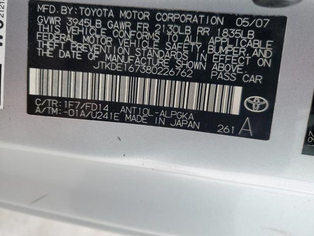 Photo 11 VIN: JTKDE167380226762 - SCION TC 