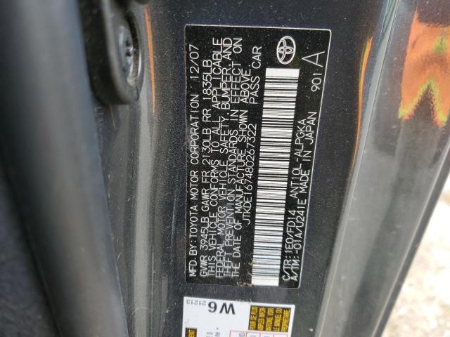 Photo 11 VIN: JTKDE167480267322 - TOYOTA SCION 