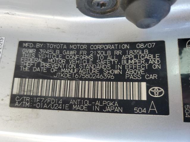 Photo 11 VIN: JTKDE167580246396 - TOYOTA SCION TC 