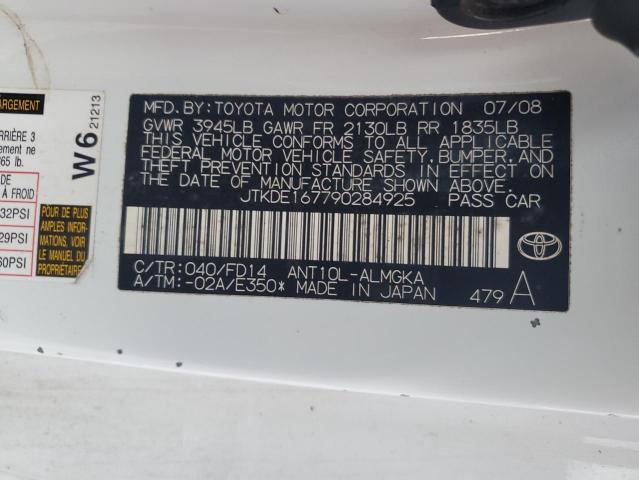 Photo 11 VIN: JTKDE167790284925 - TOYOTA SCION TC 