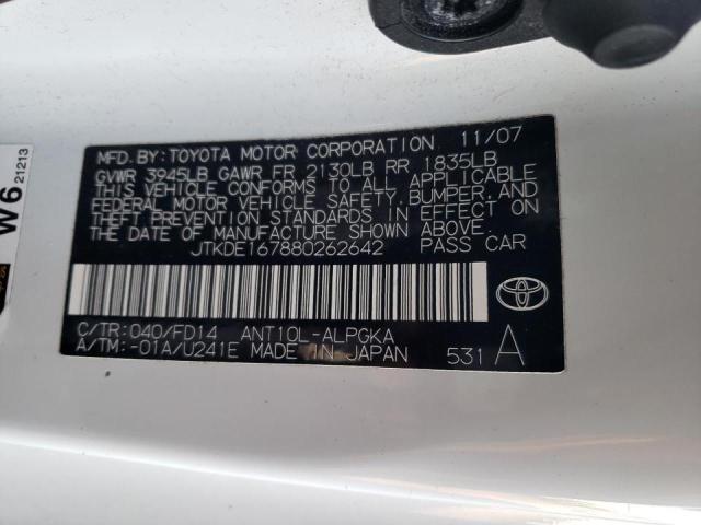 Photo 11 VIN: JTKDE167880262642 - TOYOTA SCION 