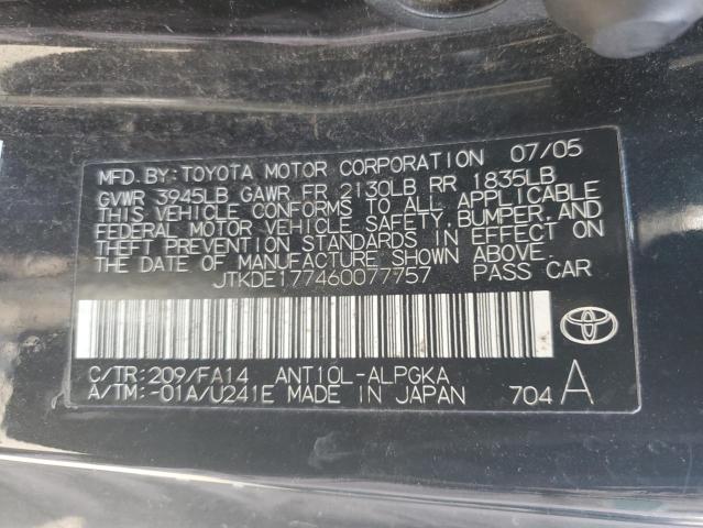 Photo 11 VIN: JTKDE177460077757 - TOYOTA SCION TC 