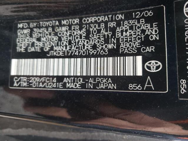 Photo 11 VIN: JTKDE177470199763 - TOYOTA SCION TC 