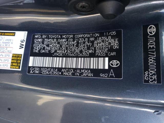 Photo 11 VIN: JTKDE177660106353 - TOYOTA SCION TC 