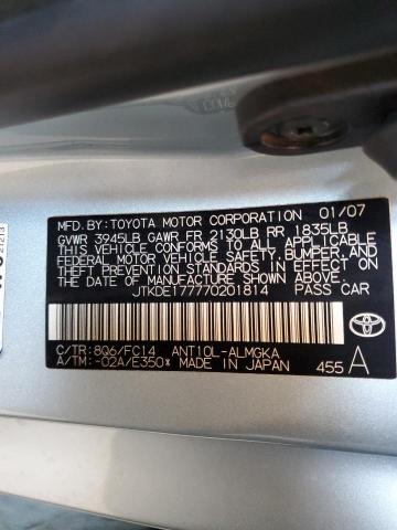 Photo 11 VIN: JTKDE177770201814 - TOYOTA SCION TC 