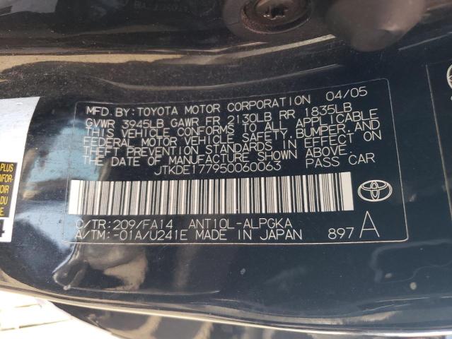 Photo 11 VIN: JTKDE177950060063 - TOYOTA SCION TC 